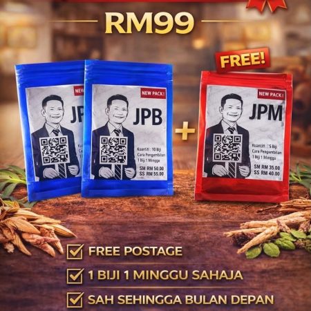 2 Paket JPB + 1 Paket JPM